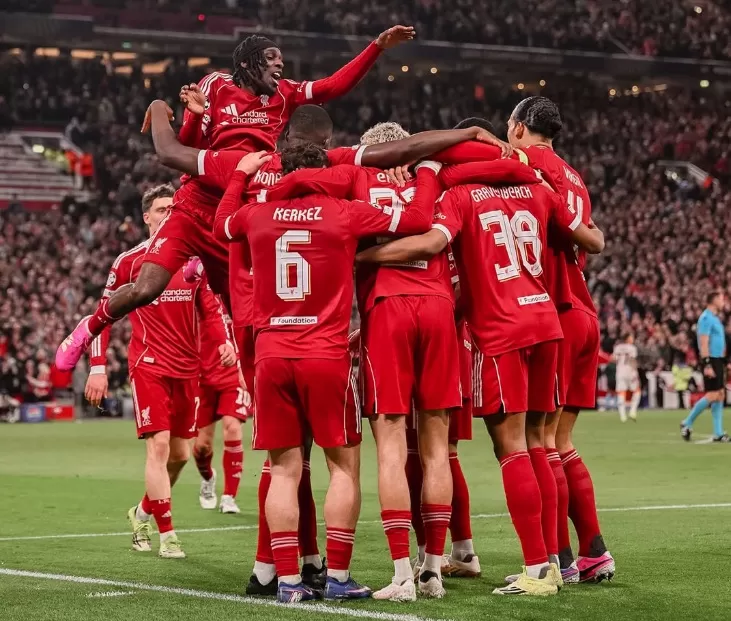 Liverpool Lolos ke Perempat...