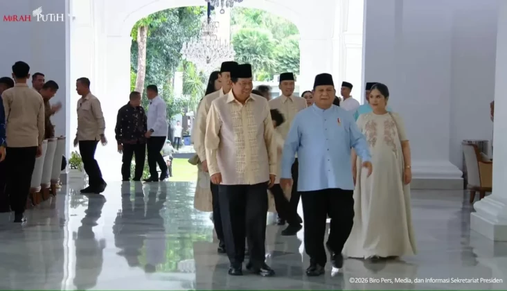 SBY dan Keluarga Tiba...