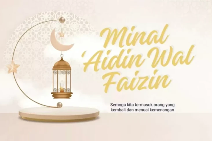 20 Ucapan Minal Aidin...