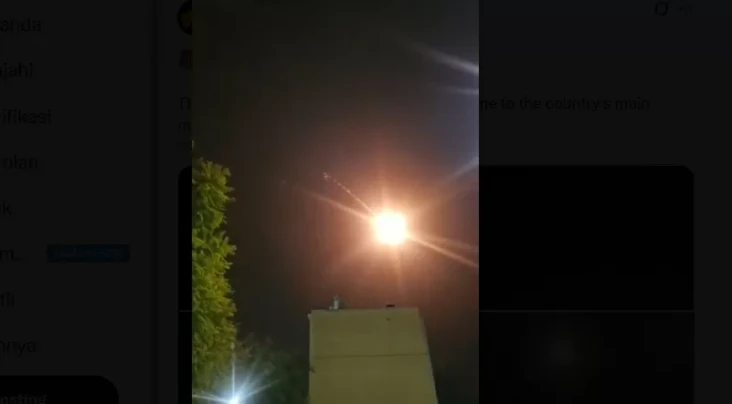 Rudal Iran Hantam Fasilitas...
