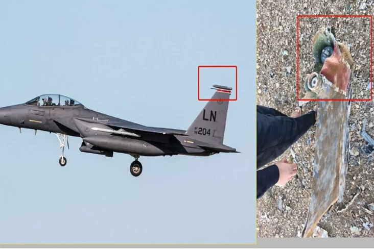 Jet Tempur F-15 AS Jatuh...