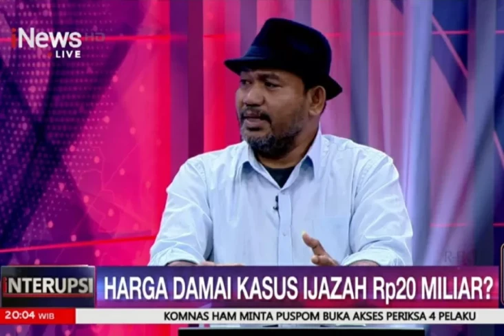 Soal Rp20 Miliar terkait...
