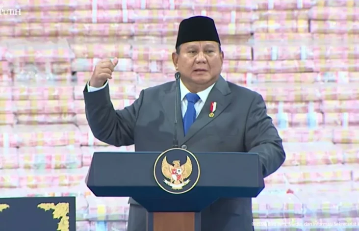 Momen Presiden Prabowo...