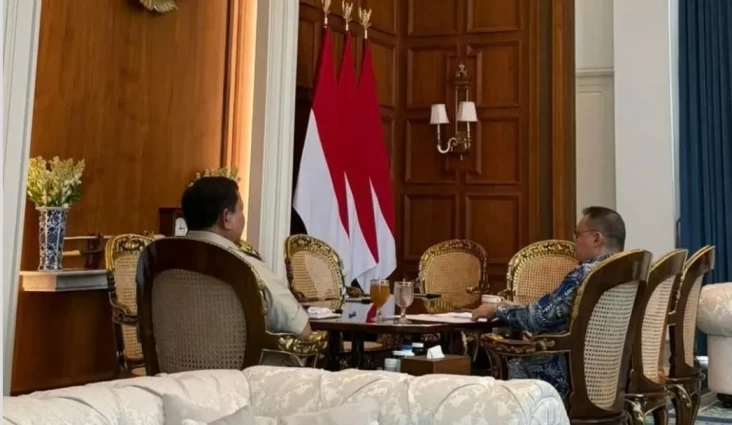 Prabowo dan Dasco Bertemu...