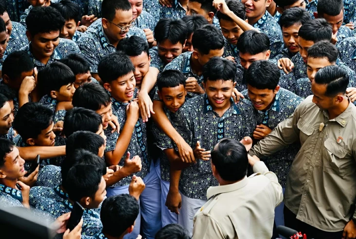 Momen Hangat Prabowo...