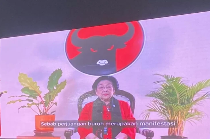 Peringati May Day, Megawati:...