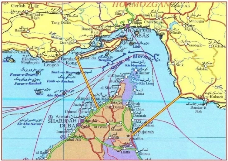 Peta Baru Selat Hormuz...