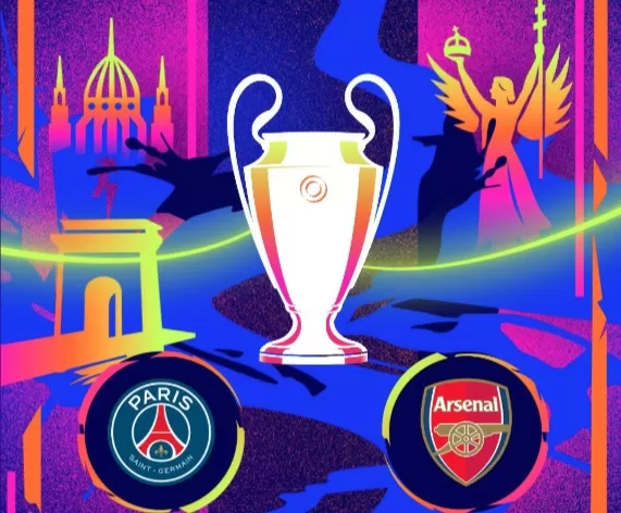 Arsenal vs PSG di Final...