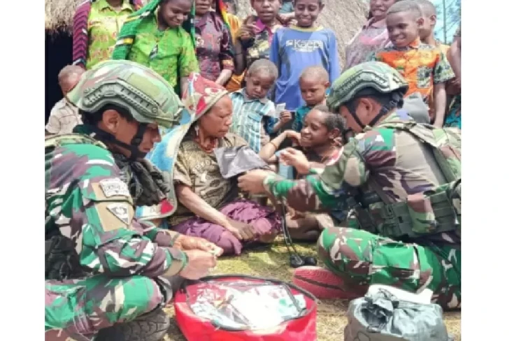 Prajurit Koops TNI Habema...