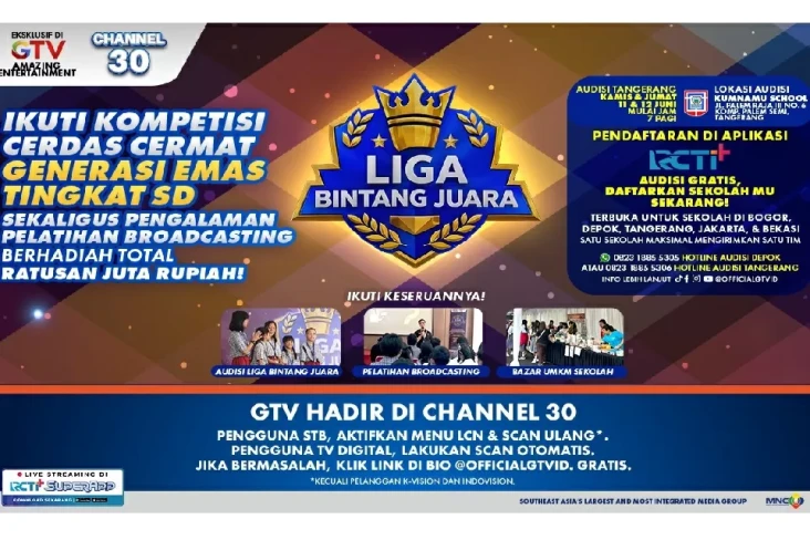 Audisi Kedua Liga Bintang...