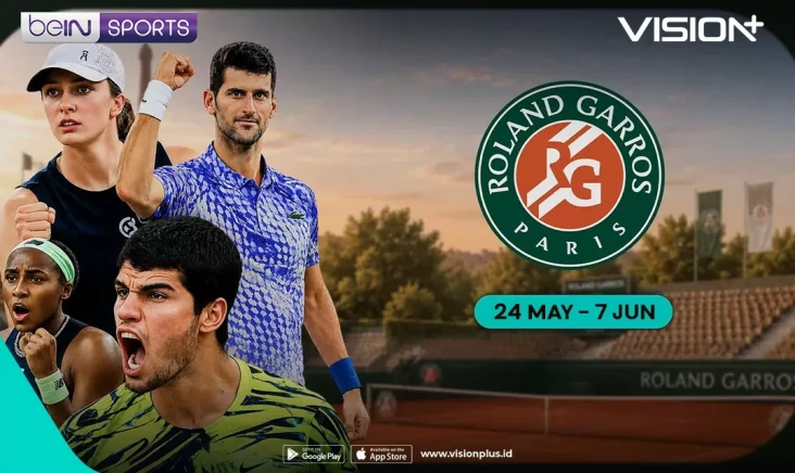 Jadwal Roland Garros...