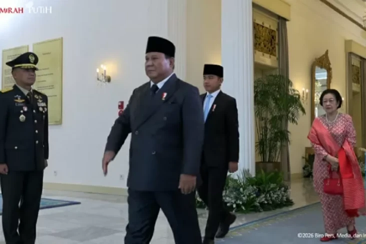 Prabowo, Megawati Hadiri...