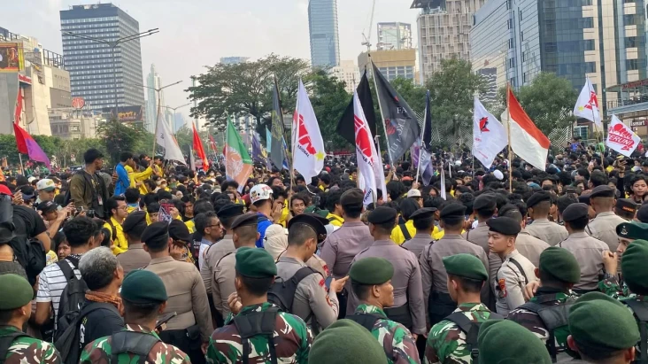 Polisi Sebut Demo di...