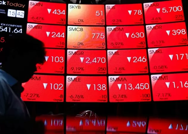IHSG Ambruk 3,56% ke...