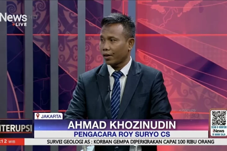Pengacara Roy Suryo:...