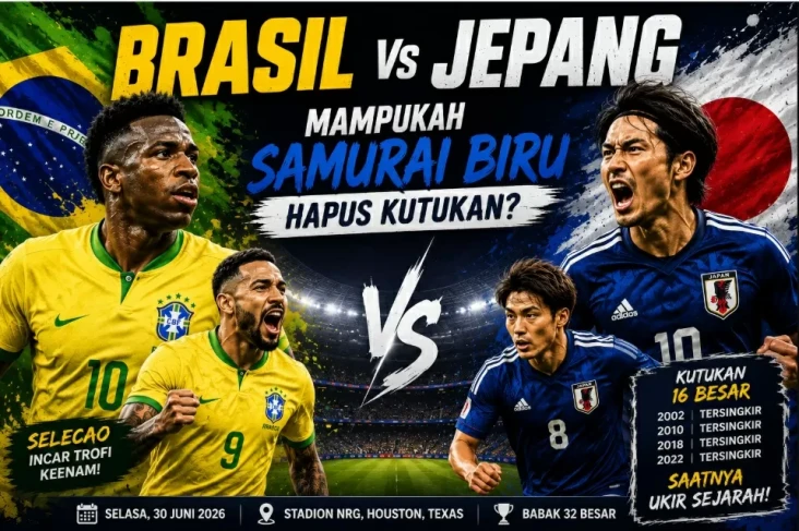 Brasil vs Jepang: Mampukah...