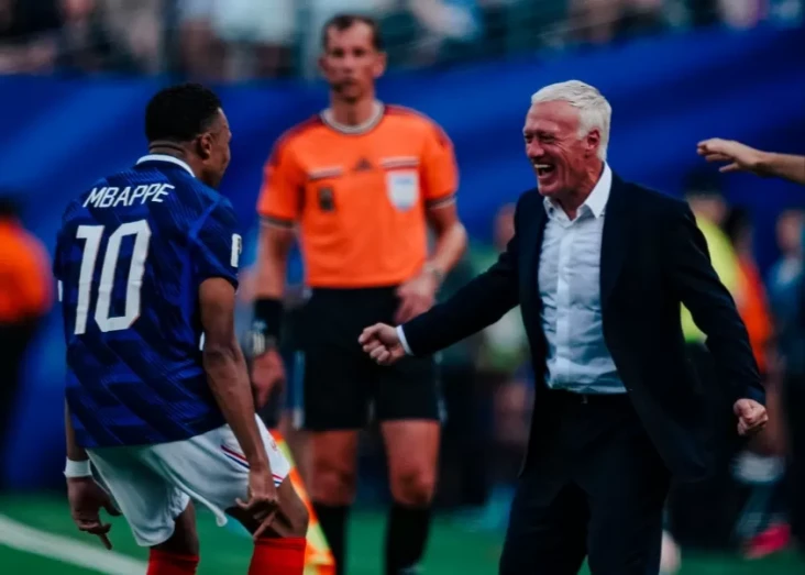 Gol Kylian Mbappe Bawa...