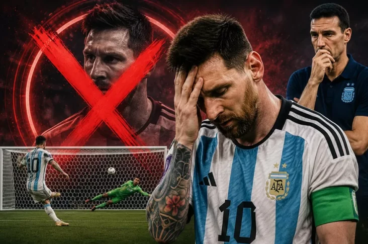 Rapor Merah Lionel Messi...