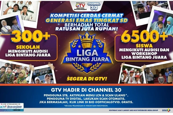 Antusiasme Tinggi! 6.500...