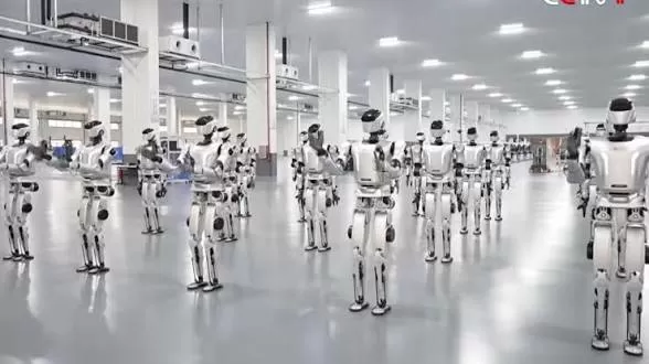 Robot Humanoid Cetak...