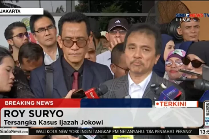 Status Tersangka Roy...