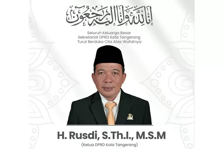 Kabar Duka, Ketua DPRD...