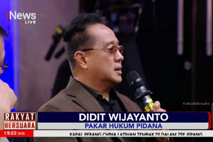 Pakar Hukum Didit Wijayanto...