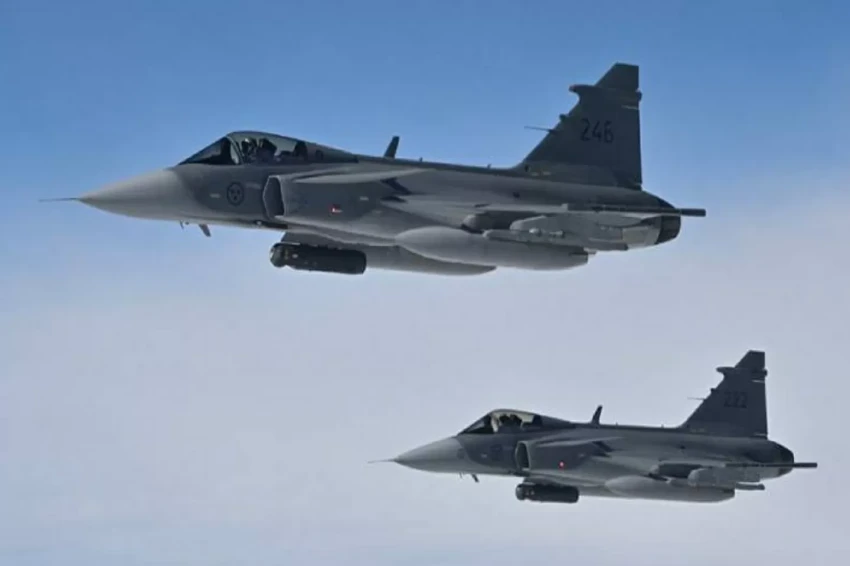 Perseteruan Memanas, Jet Tempur Swedia Cegat Pesawat Militer Rusia