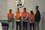 KPK Tahan 4 Tersangka...