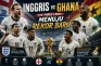 Inggris vs Ghana: The...