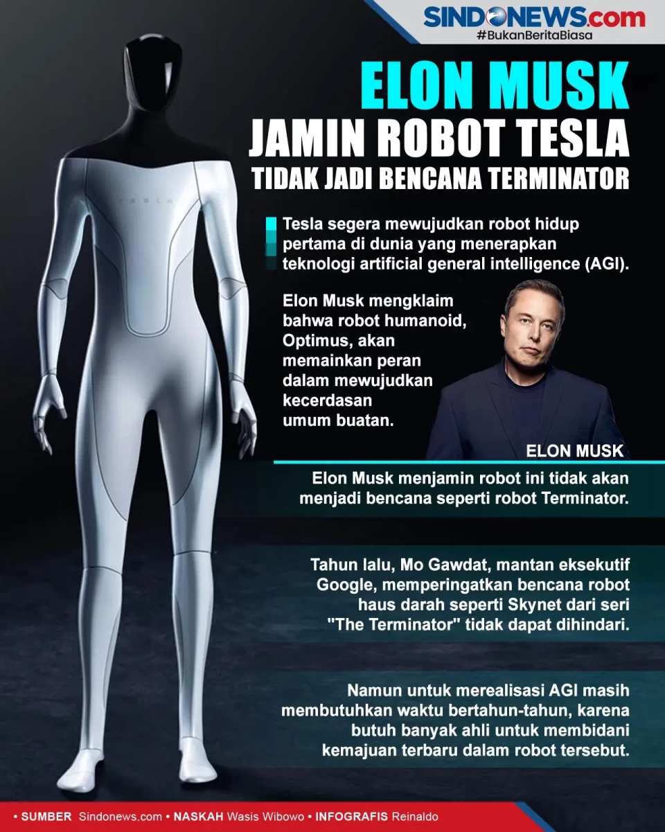 Elon Musk Jamin Robot...
