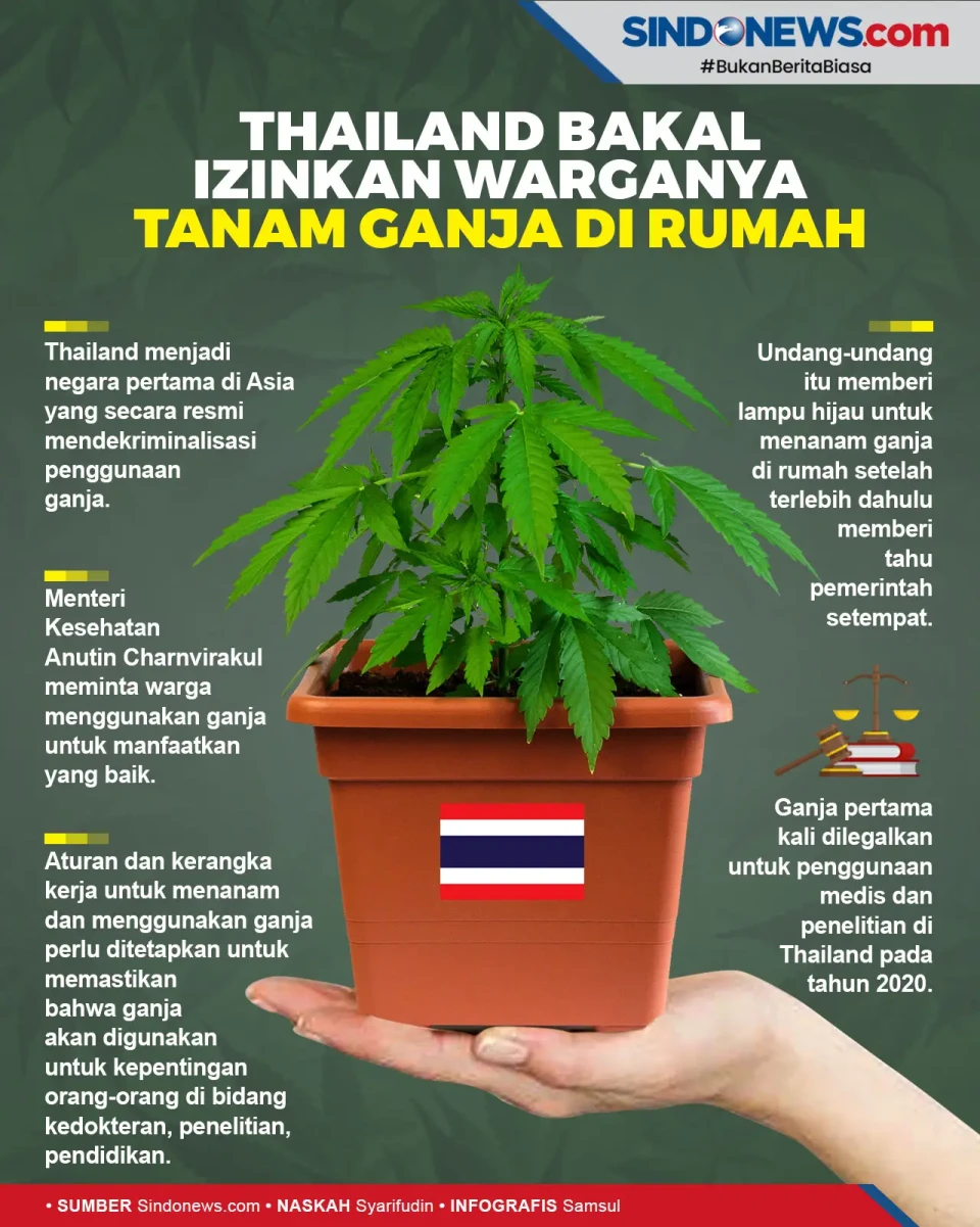 Thailand Bakal Izinkan...