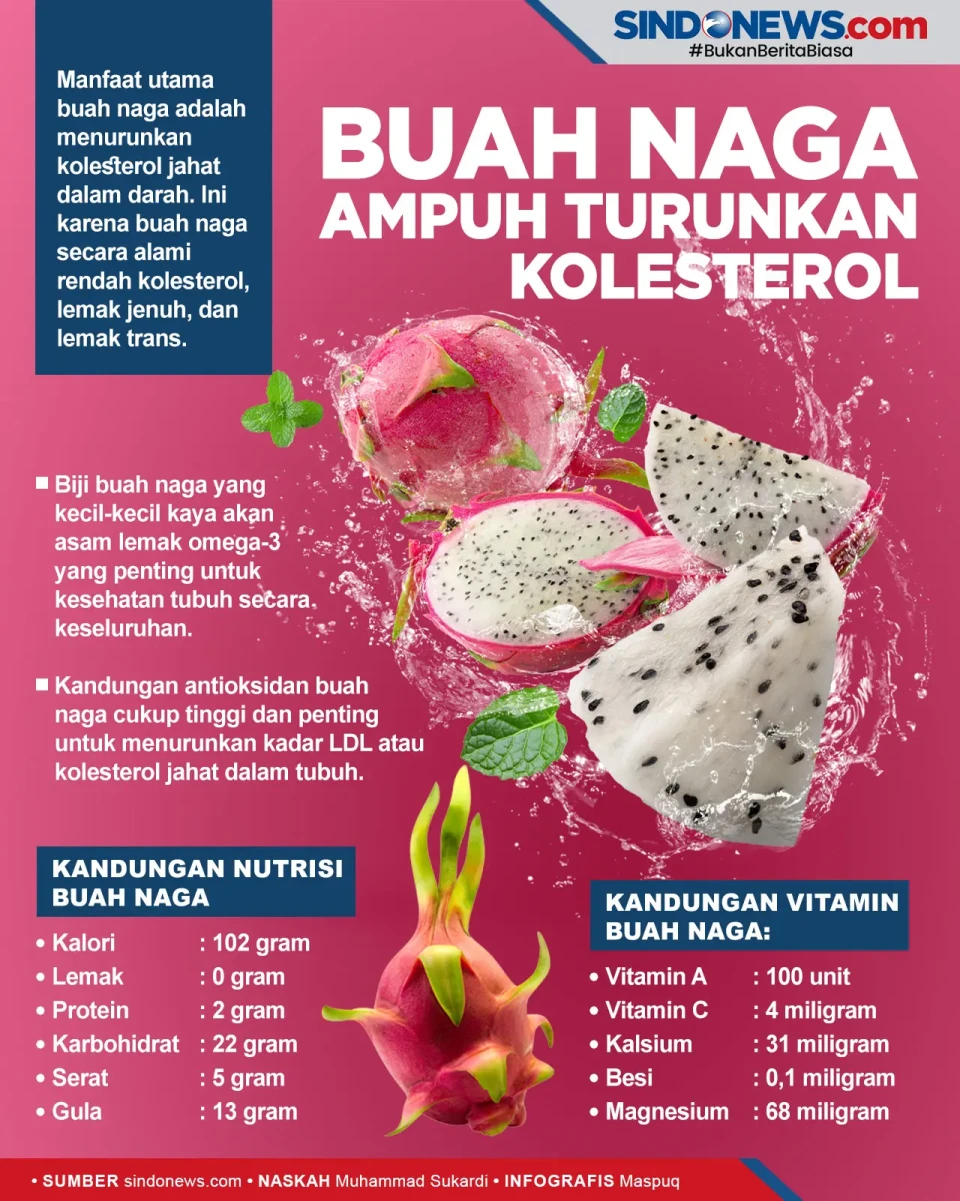 Kaya Nutrisi, Buah Naga...