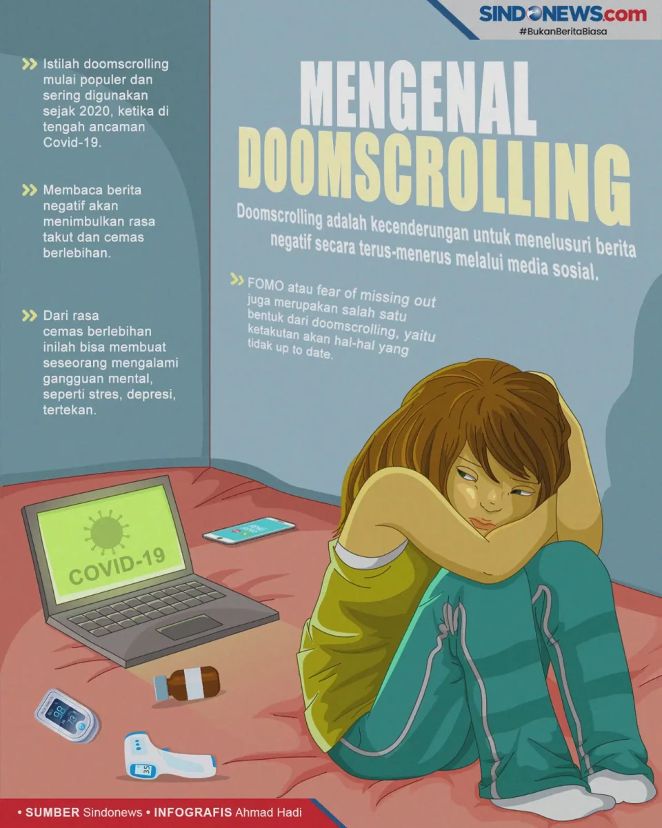 Mengenal Doomscrolling,...