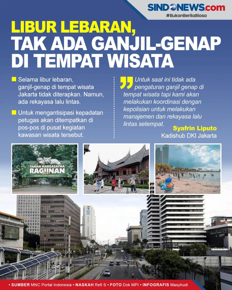 Tak Ada Ganjil-Genap...