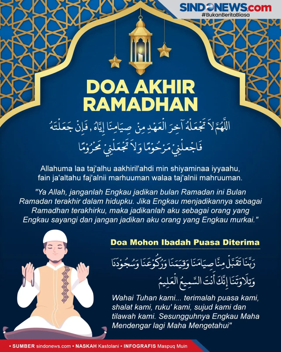 Doa Akhir Ramadhan agar...