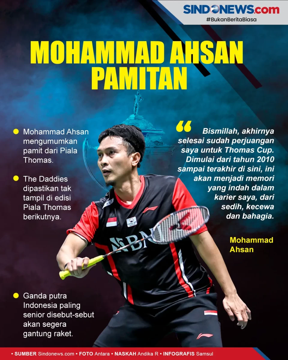 Usai Piala Thomas, Mohammad...