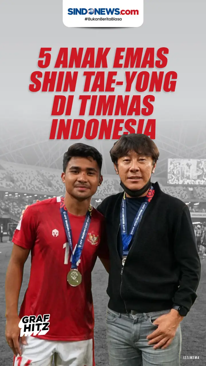 5 Anak Emas Shin Tae-yong...