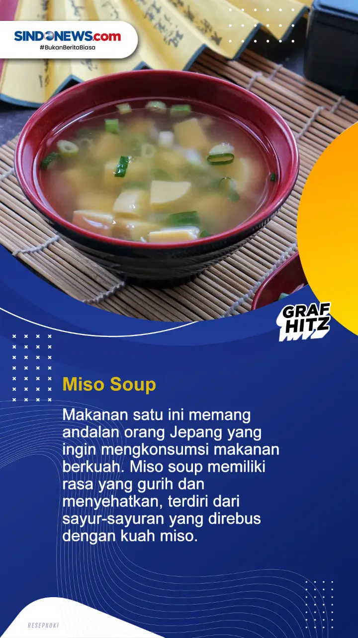 Lima Makanan Jepang...