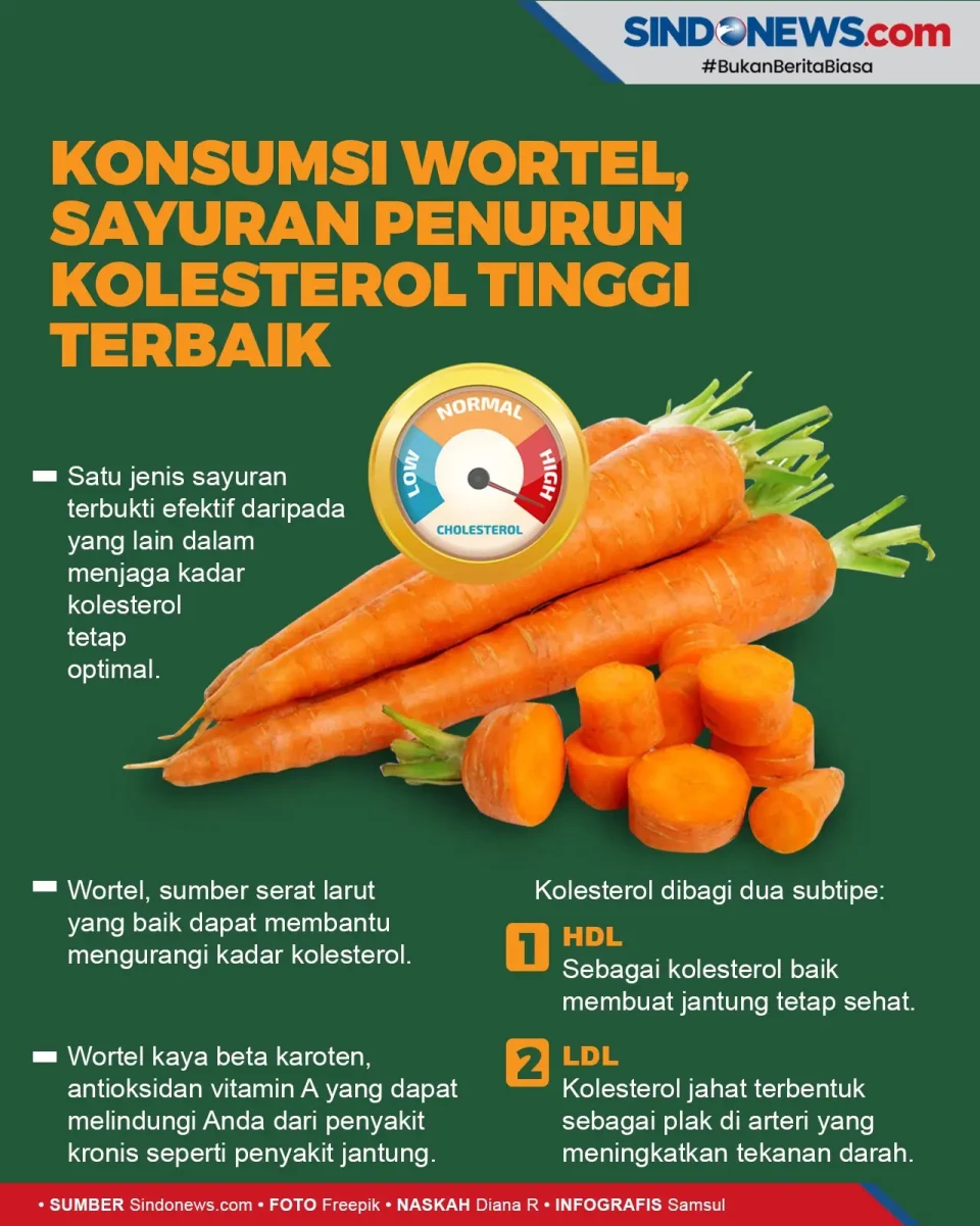 Konsumsi Wortel, Sayuran...