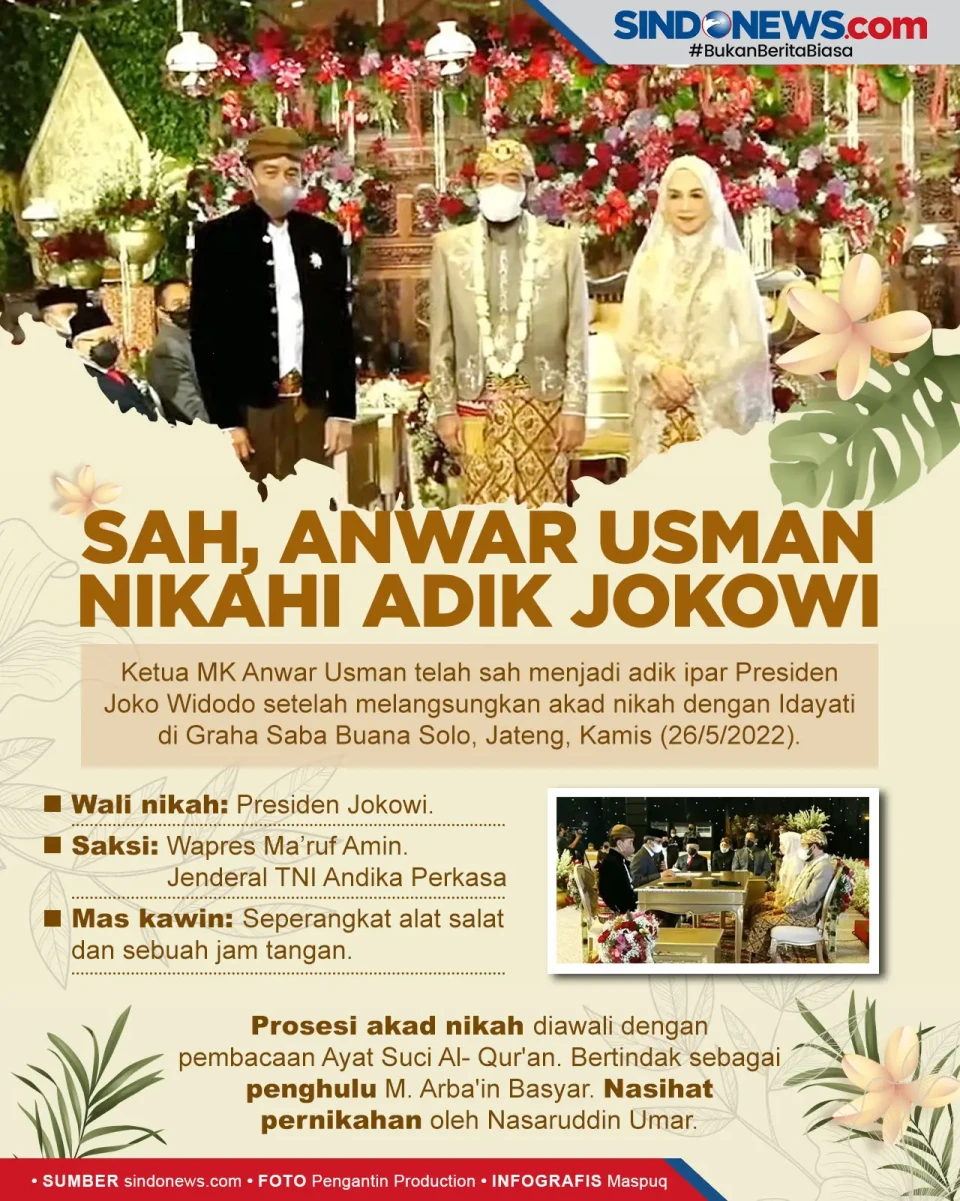 Sah, Ketua MK Anwar...