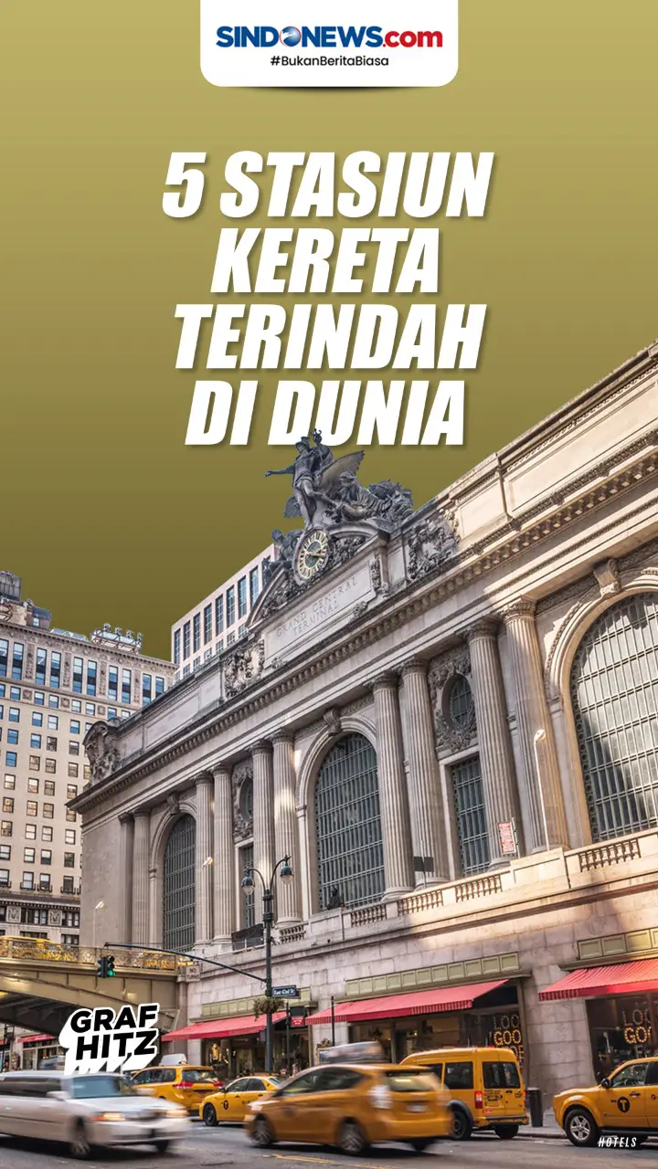 Lima Stasiun Kereta...