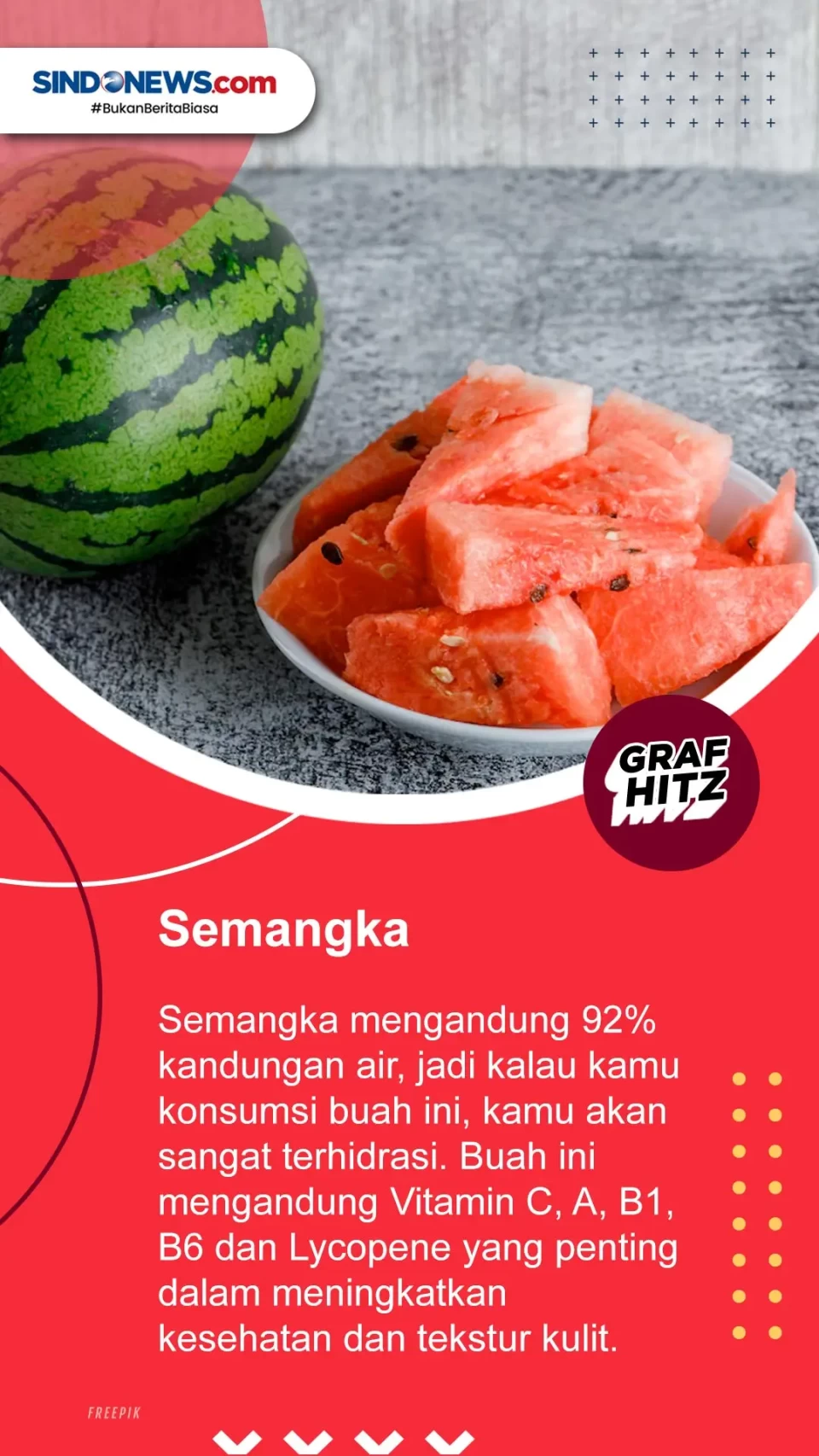 Catat Sist, Ini 6 Buah...