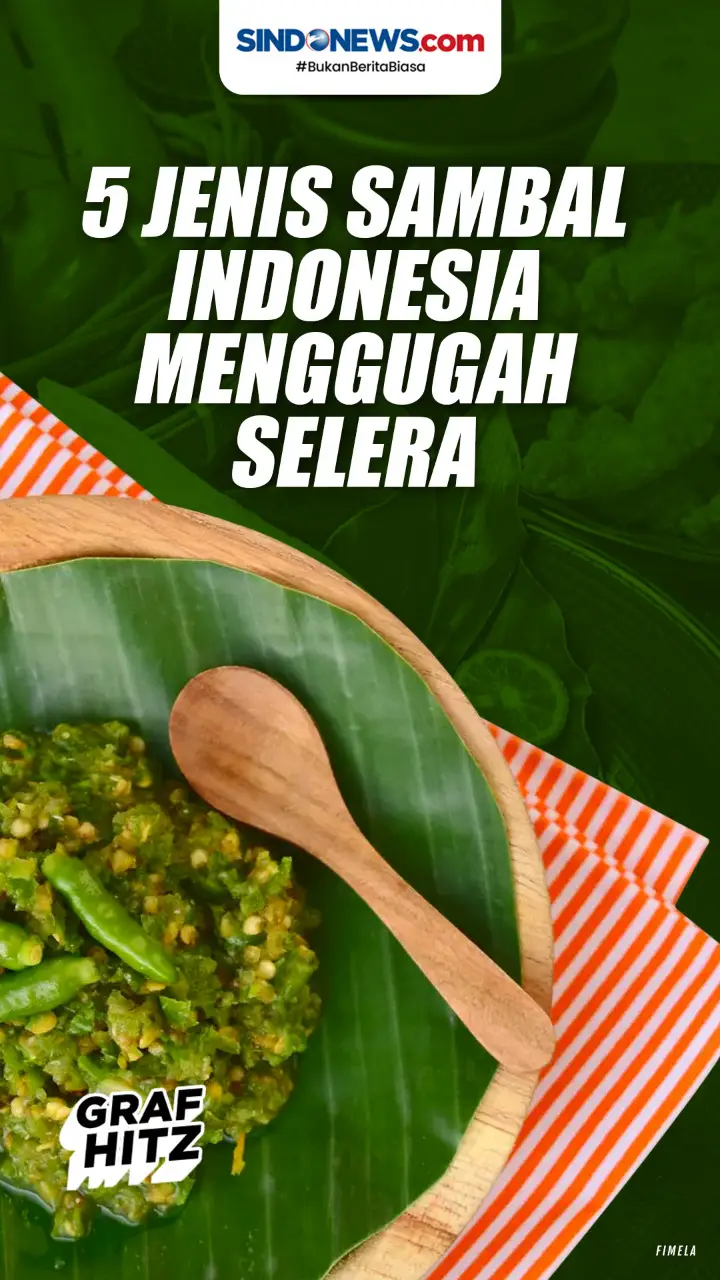 5 Jenis Sambal Indonesia...