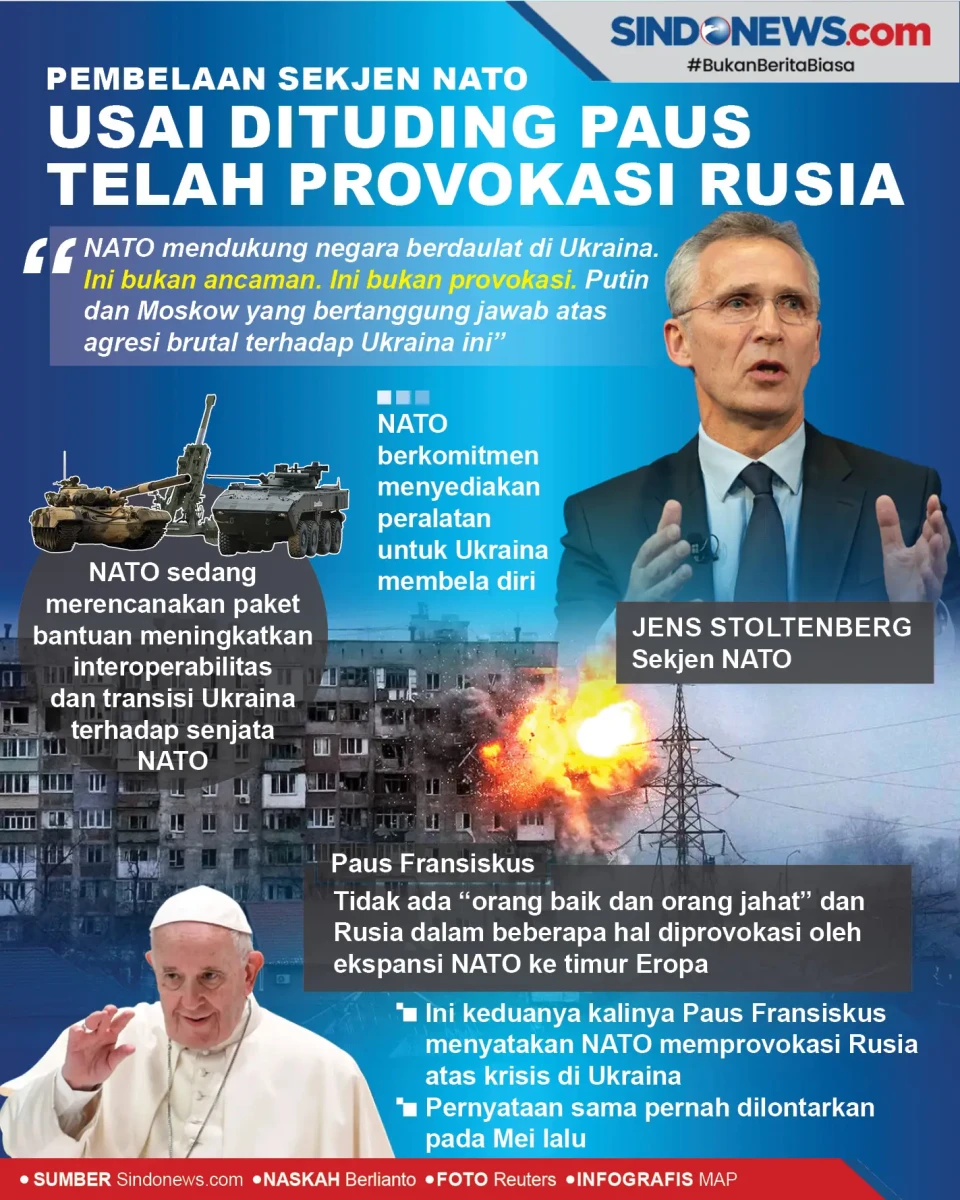 Pembelaan Sekjen NATO,...
