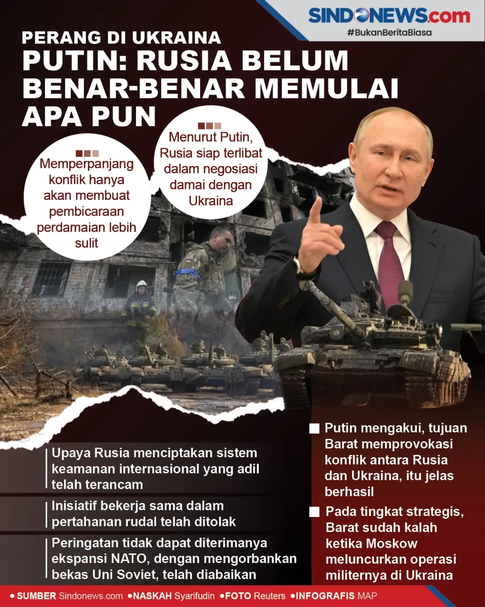 Perang di Ukraina, Putin:...