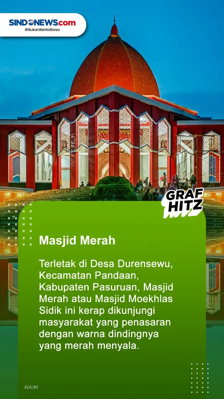 4 Masjid Unik Warna-Warni...