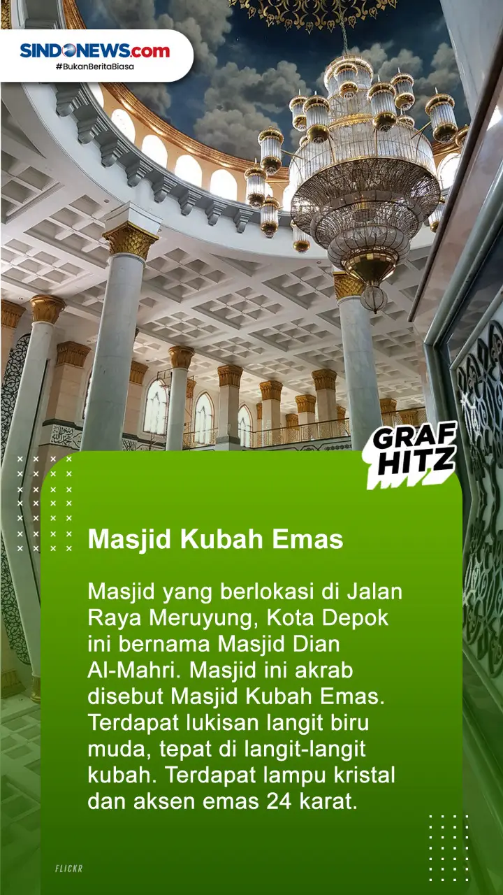 4 Masjid Unik Warna-Warni...