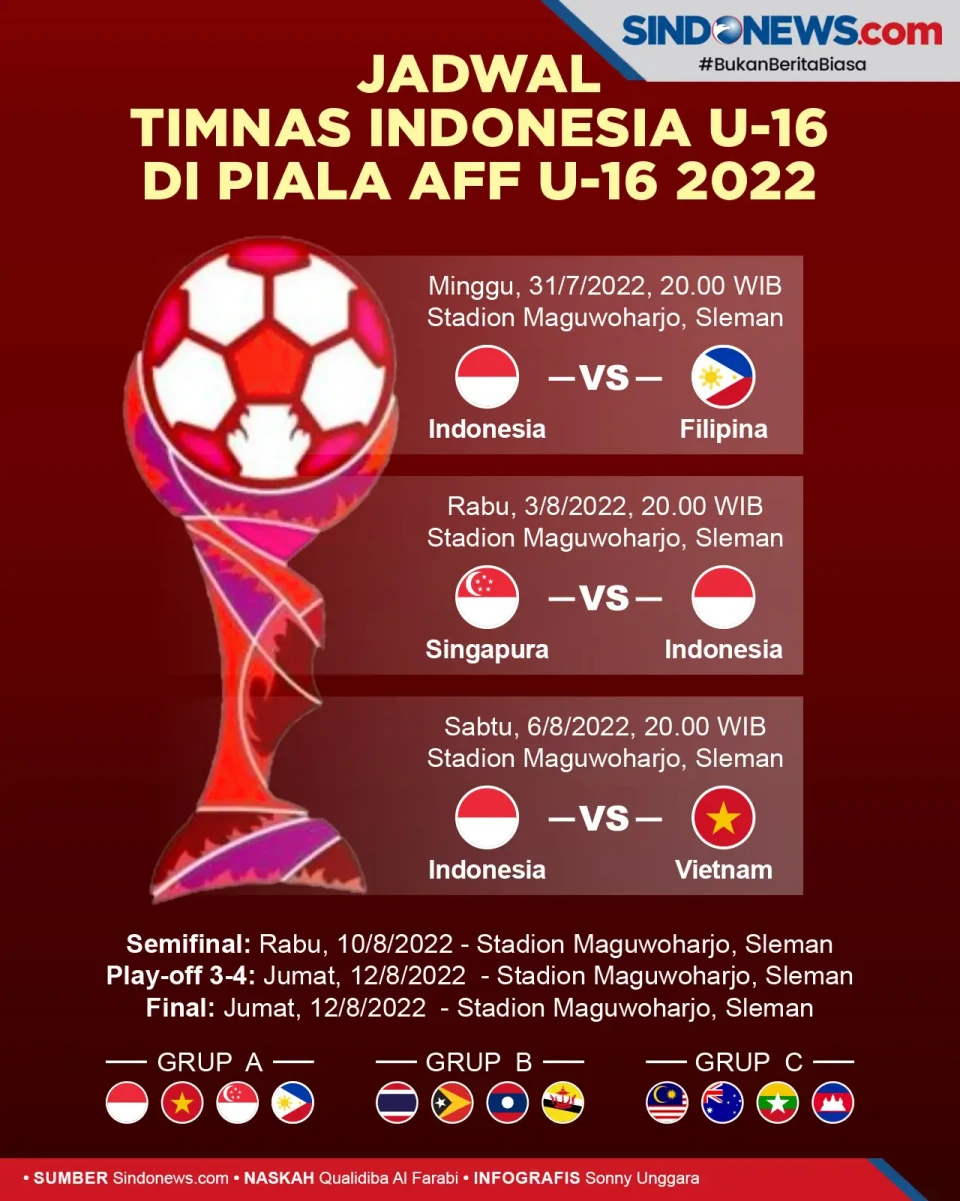 Resmi Dirilis, Ini Jadwal...