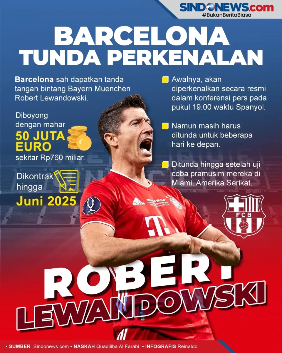 Barcelona Tunda Perkenalan...
